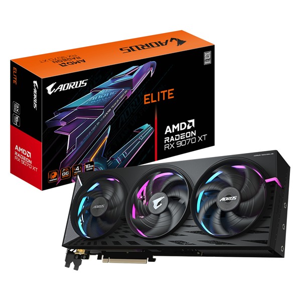 VGA Gigabyte Radeon RX 9070 XT ELITE 16GB AORUS